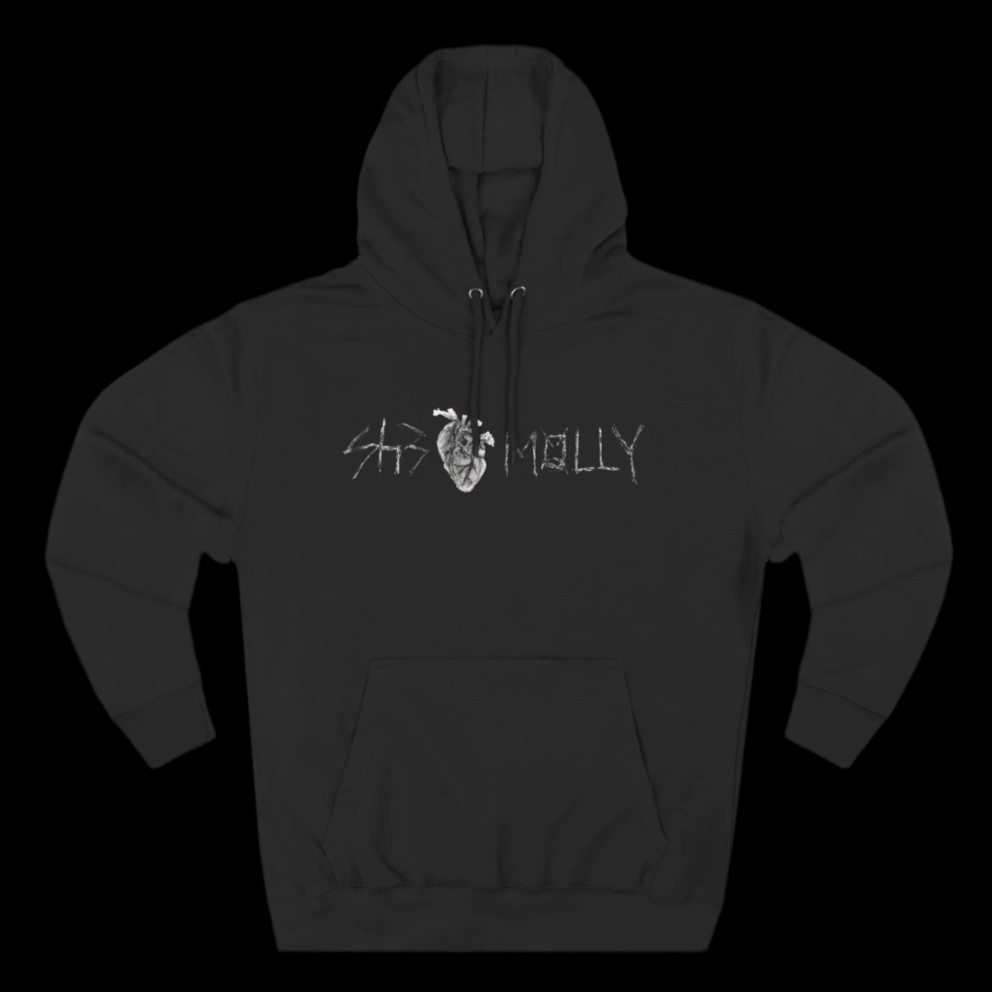 "she<3molly" - Hoodie
